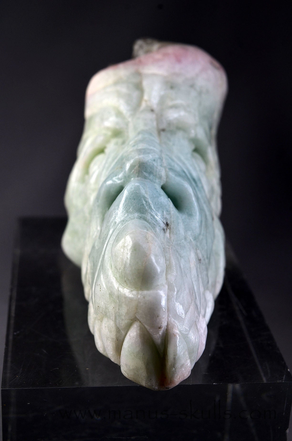 Manus skulls Evolians Dragolians unique Crystal Carvings handmade skulls dragons pendants preseli bluestone tribals spiritual meaning wand Unicorn ..  morganite