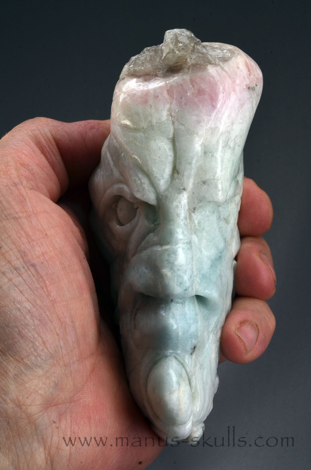Stunning big Morganite Dragon