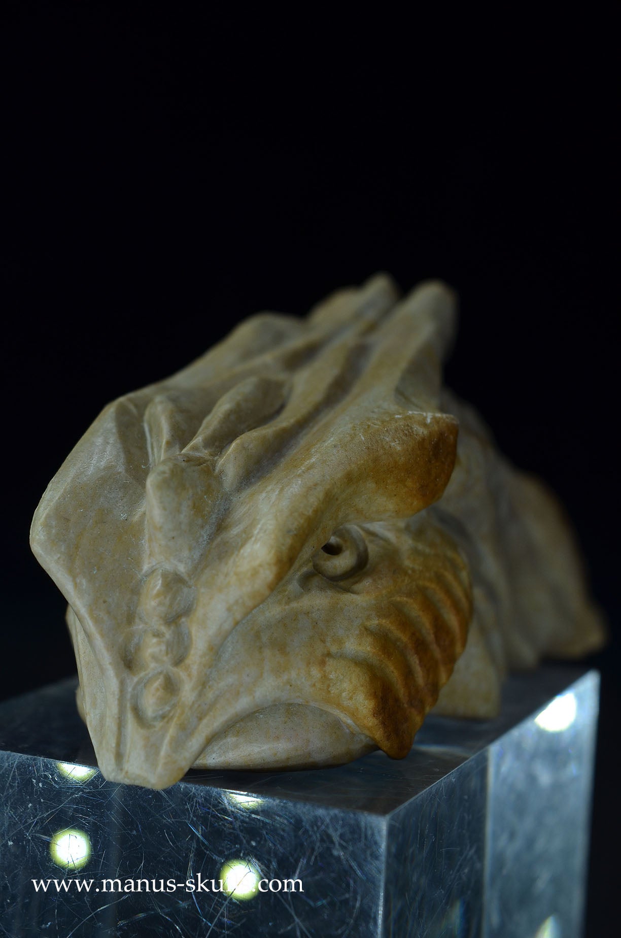 Manus skulls unique Crystal Carvings handmade skulls dragons pendants preseli bluestone tribals spiritual meaning wand Unicorn ..  sarsens stone