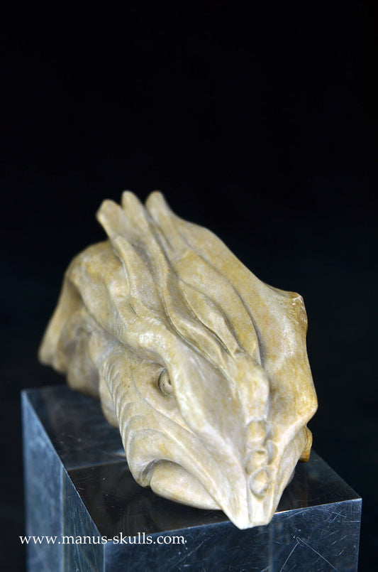 Manus skulls unique Crystal Carvings handmade skulls dragons pendants preseli bluestone tribals spiritual meaning wand Unicorn ..  sarsens stone