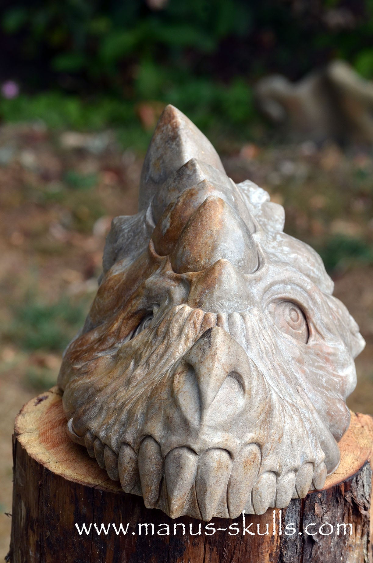 RIESIGER Preseli-Blaustein-Meisterdrache (20 KG)