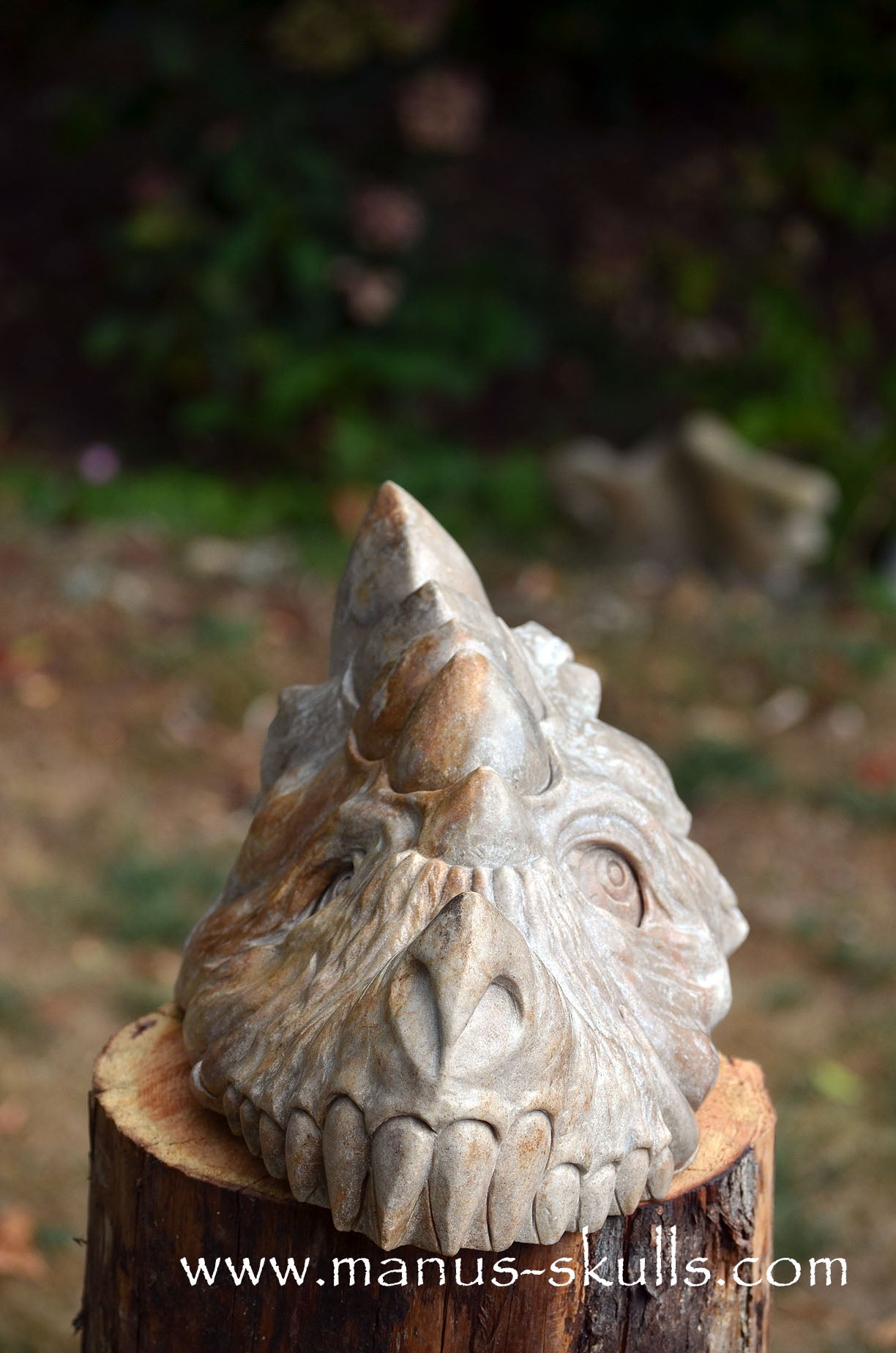 RIESIGER Preseli-Blaustein-Meisterdrache (20 KG)