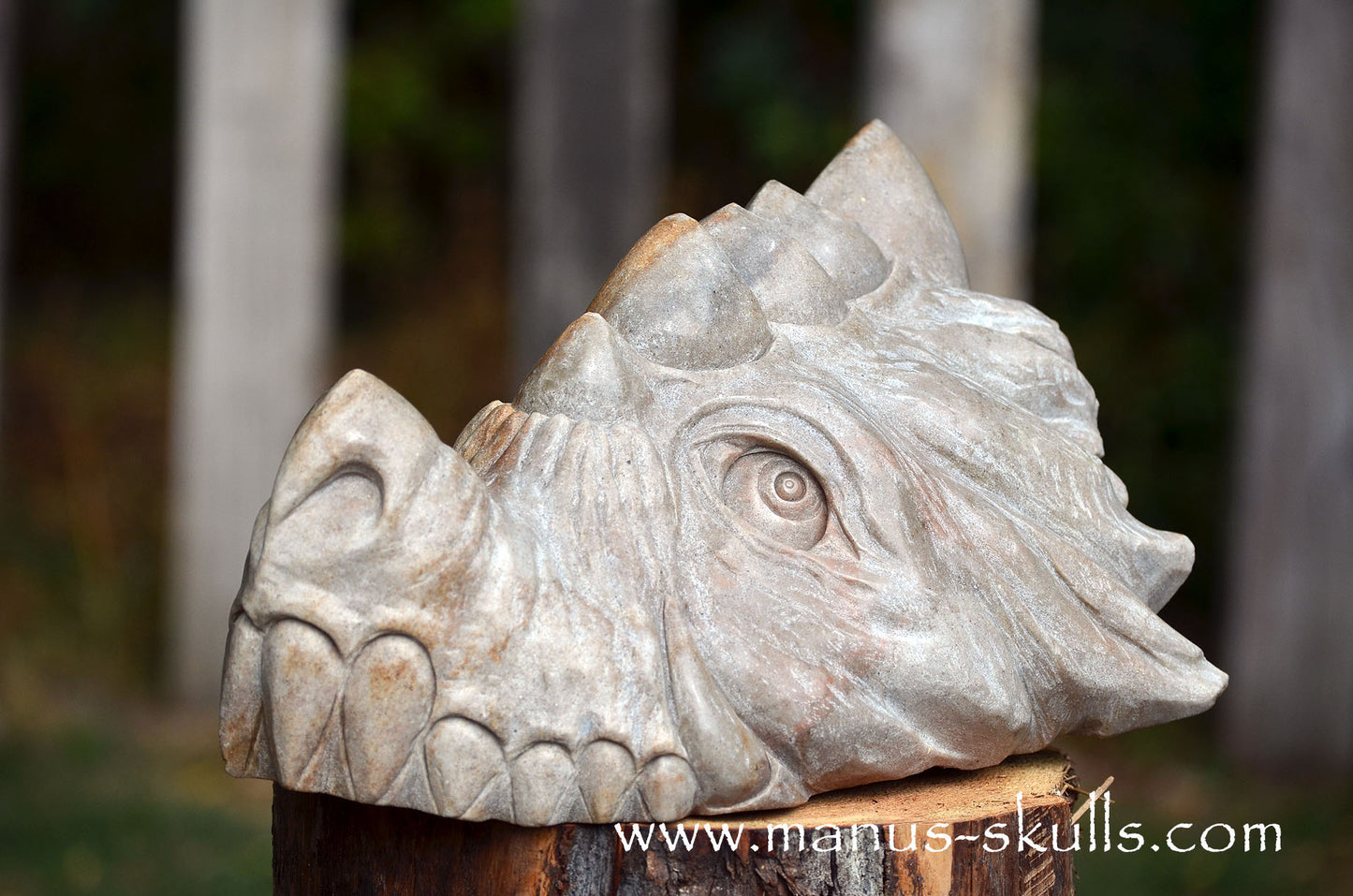RIESIGER Preseli-Blaustein-Meisterdrache (20 KG)