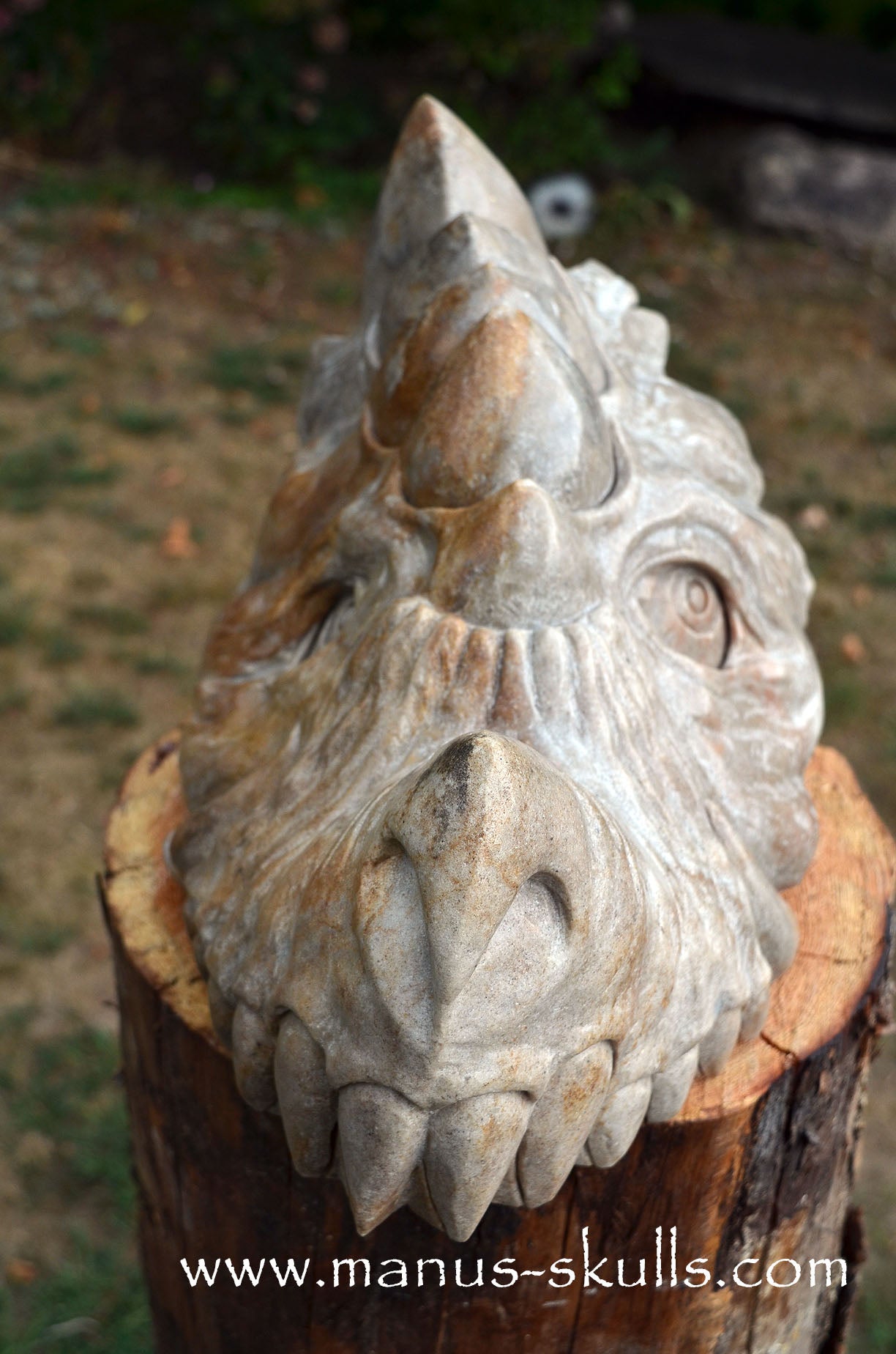 RIESIGER Preseli-Blaustein-Meisterdrache (20 KG)