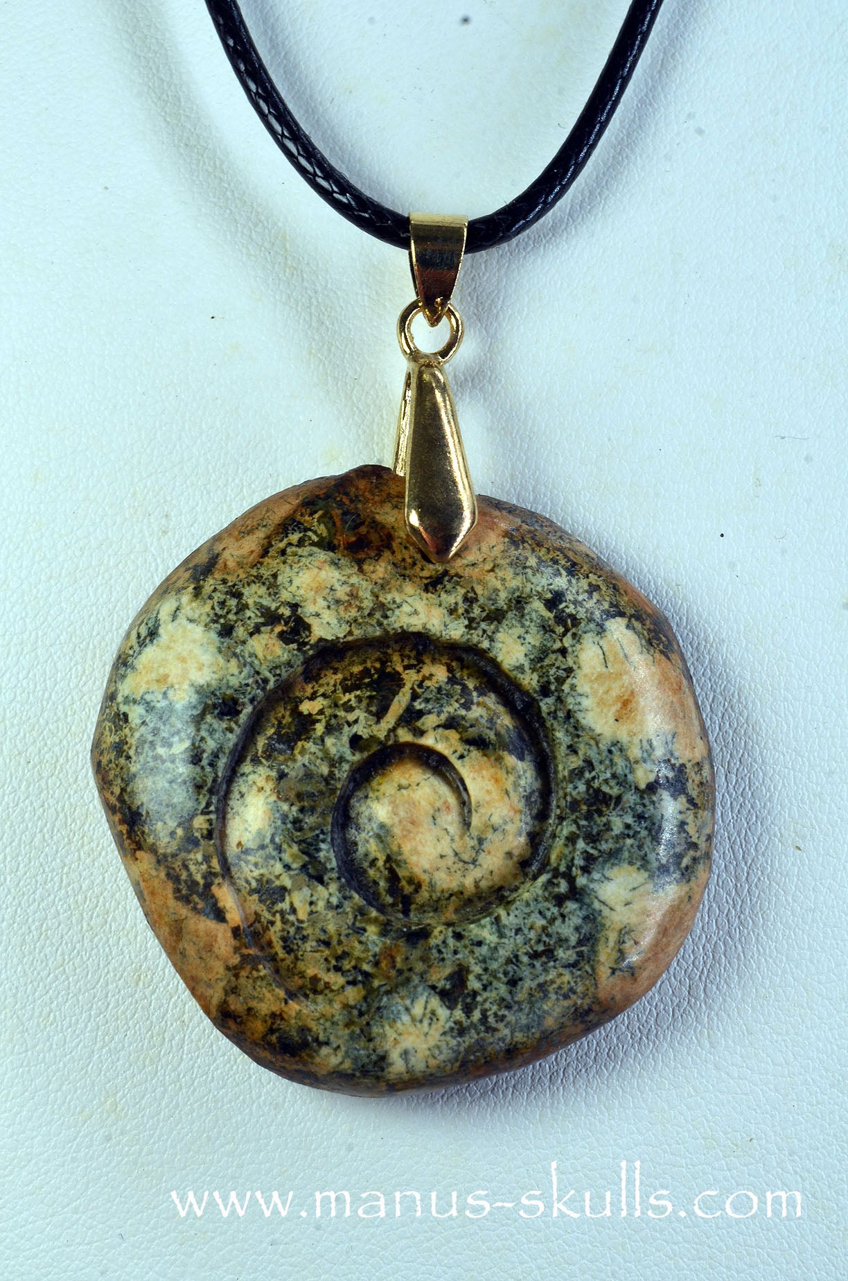 Preseli Bluestone Spiral Pendant