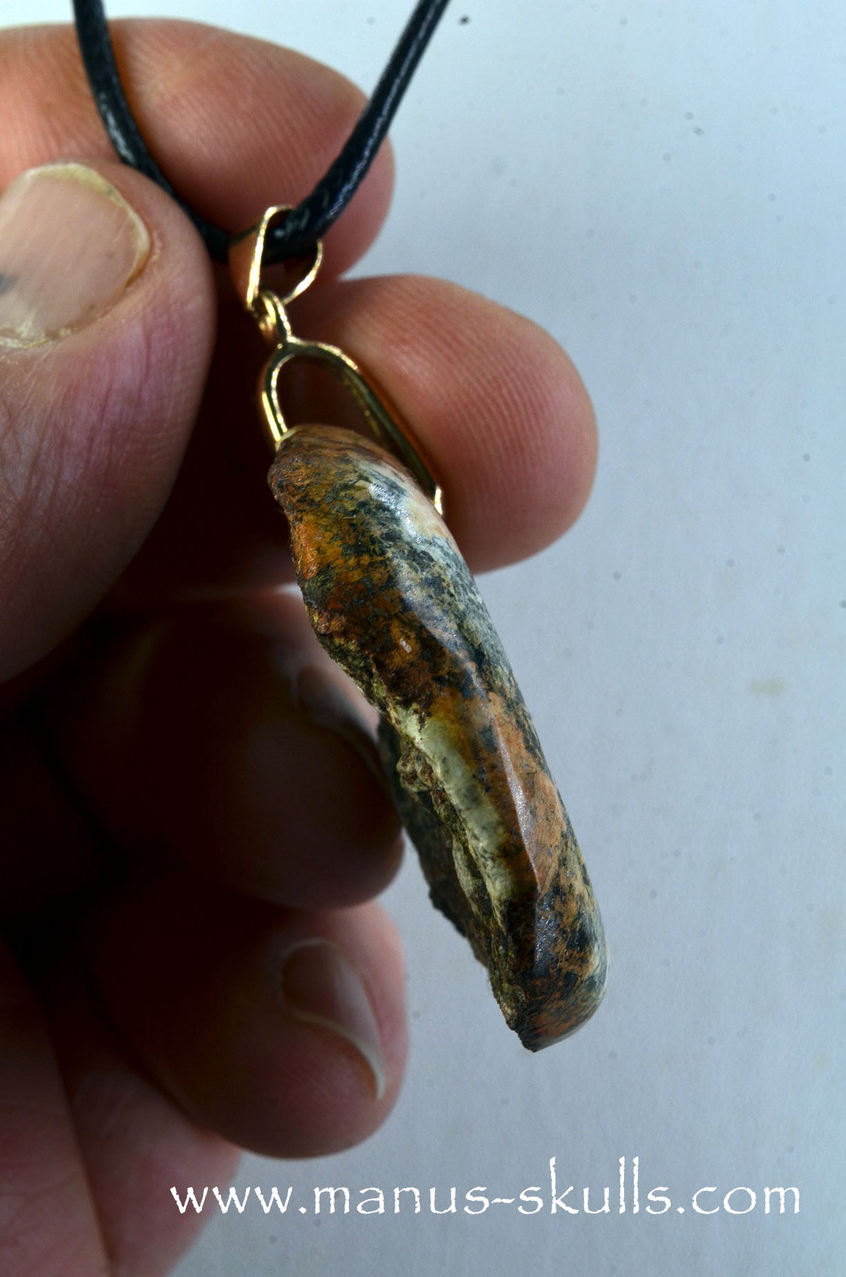 Preseli Bluestone Spiral Pendant