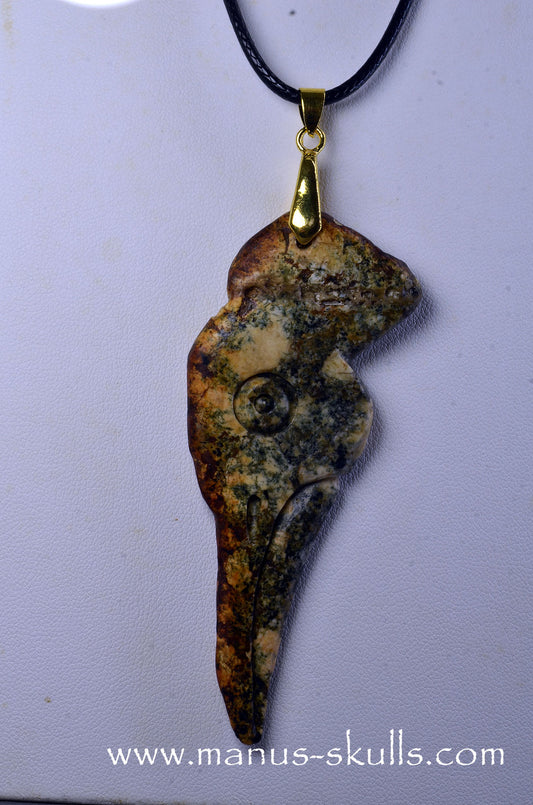 Bird Skull Pendant (#26)