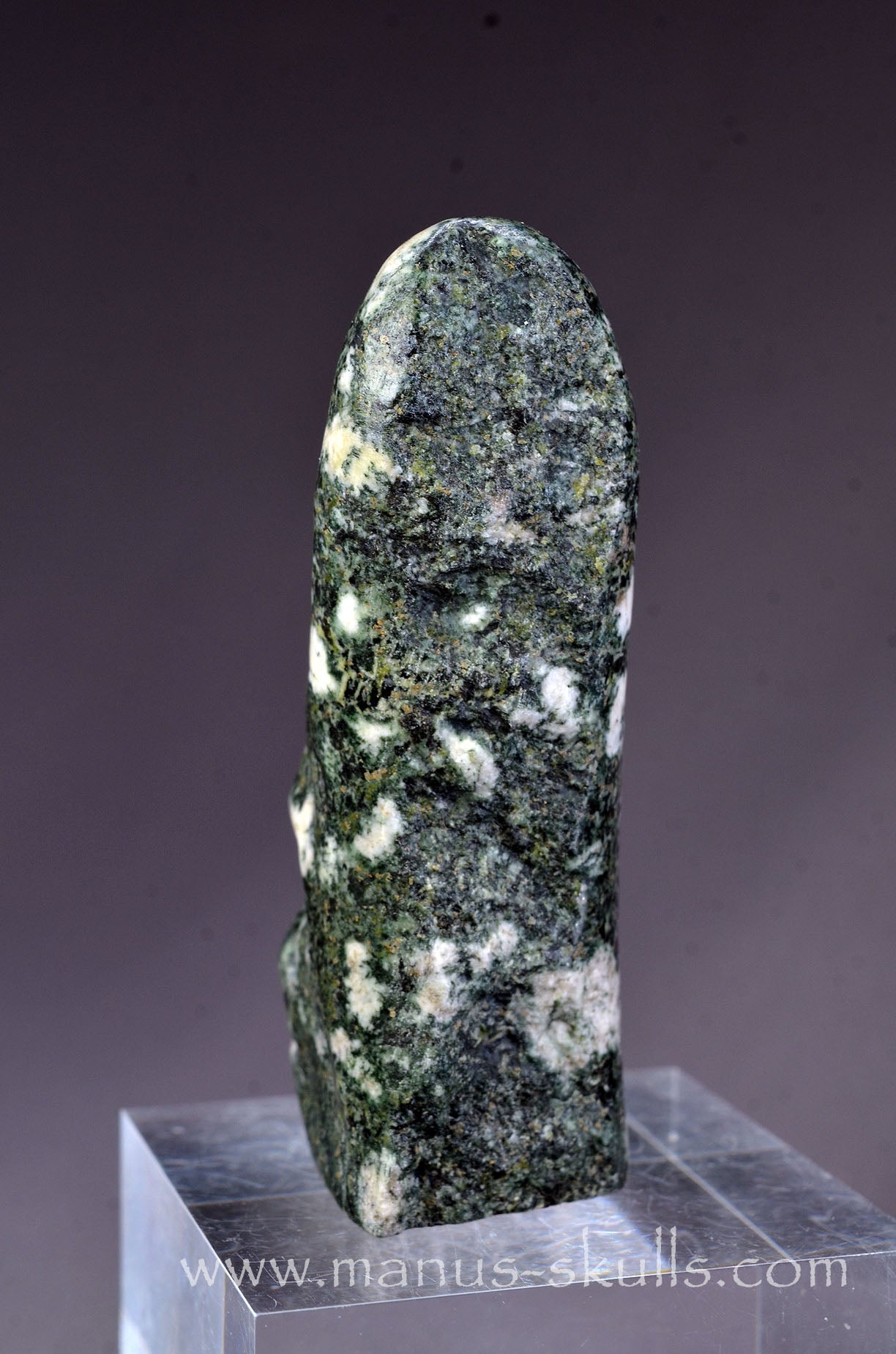 Preseli Bluestone Conehead Tribal Skull Spiral