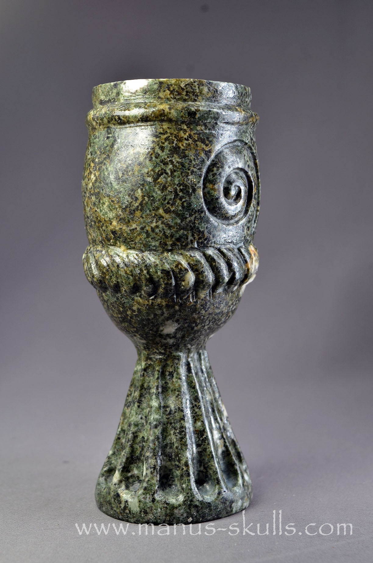 Preseli Bluestone Chalice ~ Goblet ~ Holy Grail ~ Sarsen Stone Cabouchon