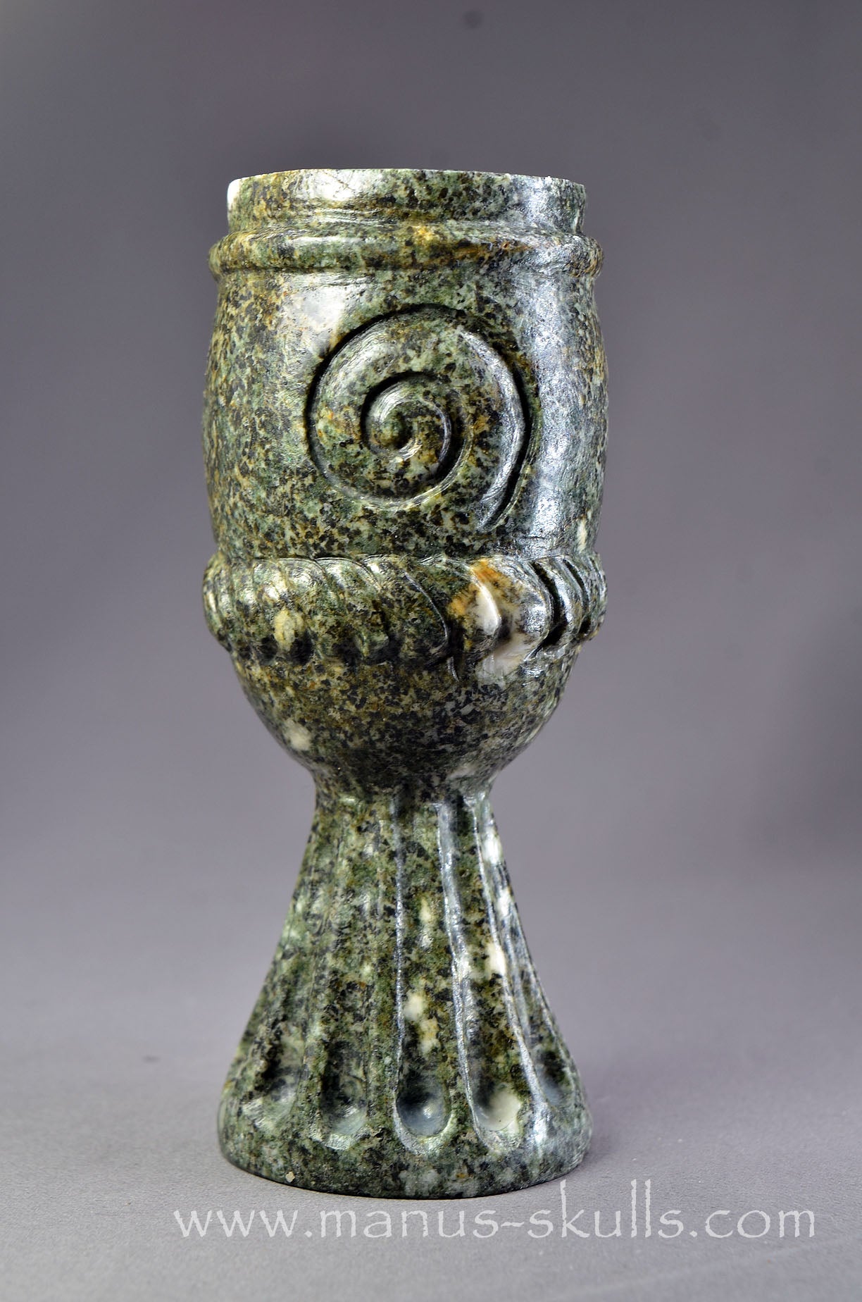 Preseli Bluestone Chalice ~ Goblet ~ Holy Grail ~ Sarsen Stone Cabouchon
