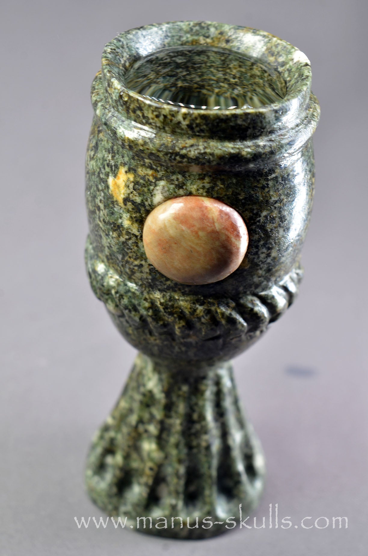 Preseli Bluestone Chalice ~ Goblet ~ Holy Grail ~ Sarsen Stone Cabouchon