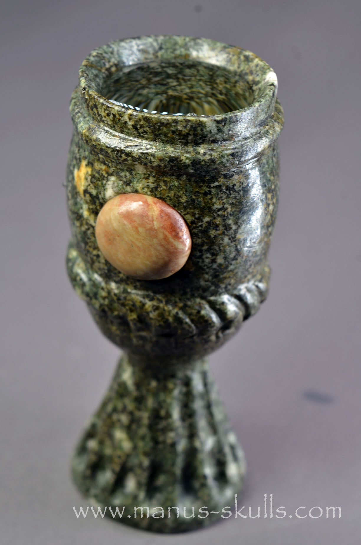 Preseli Bluestone Chalice ~ Goblet ~ Holy Grail ~ Sarsen Stone Cabouchon