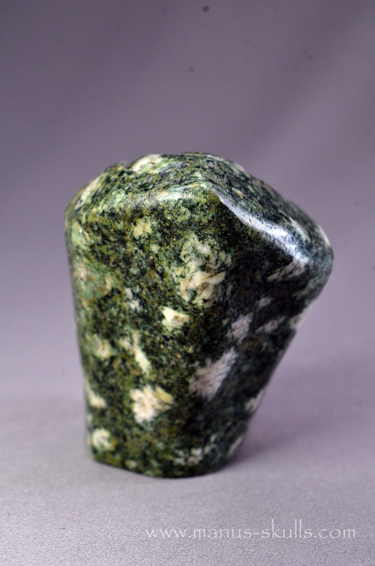 Preseli Bluestone Spiral Tribal Skull