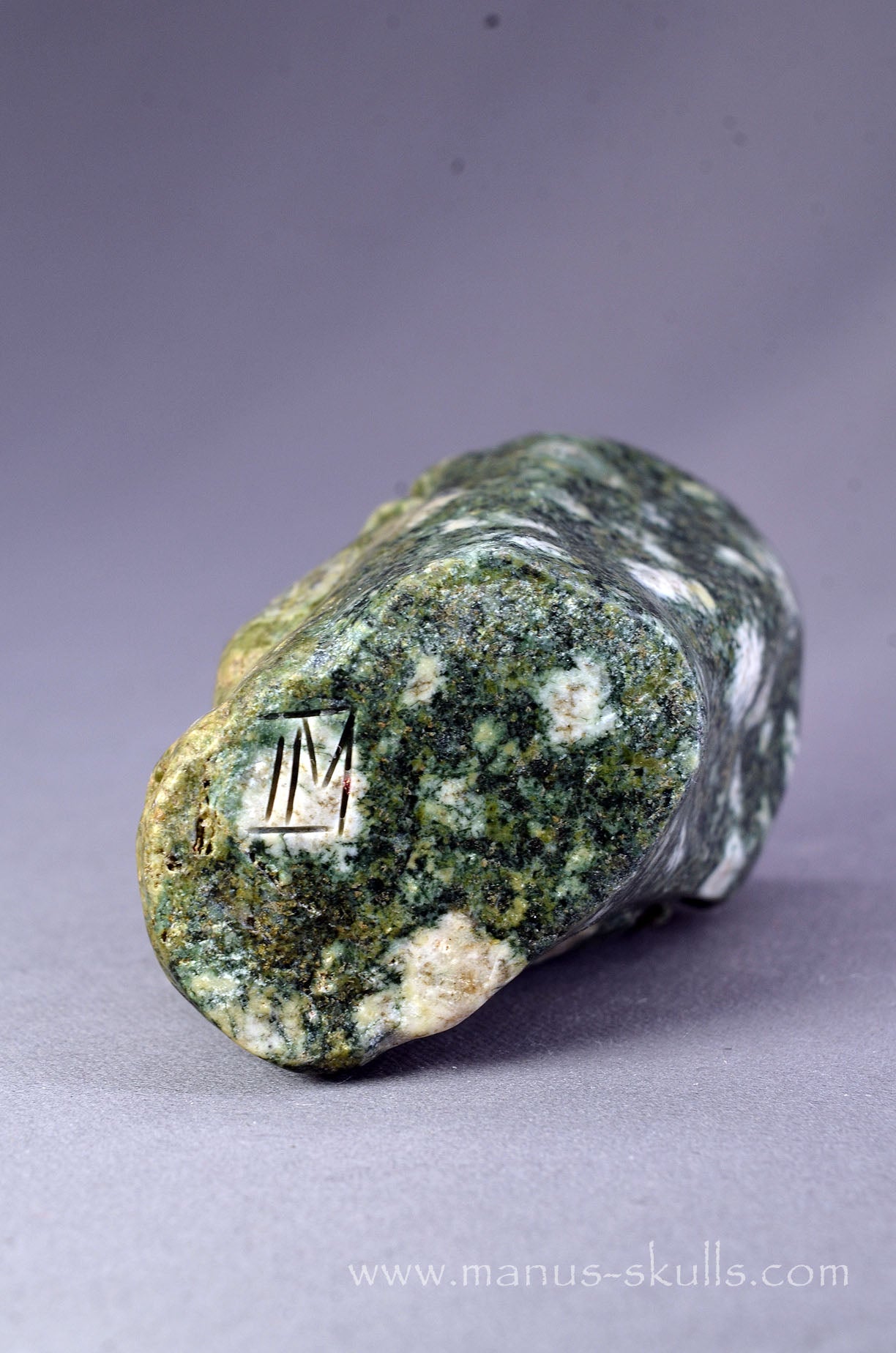 Preseli Bluestone Spiral Tribal Skull