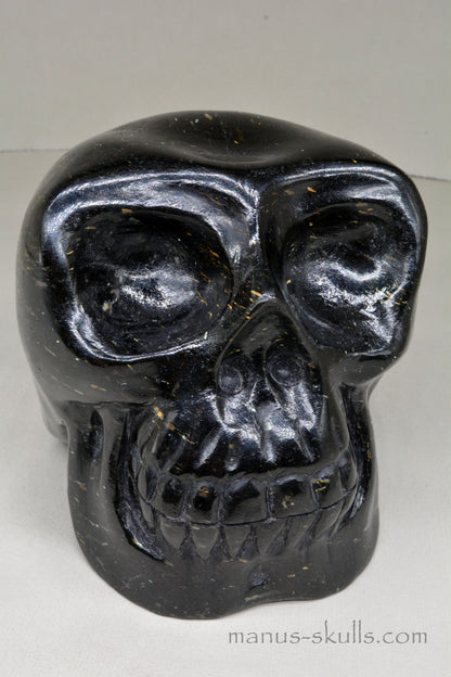 Huge Nuummite Skull ....