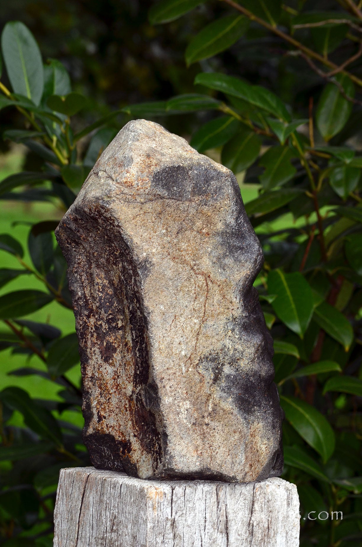 Basalt Woman Sculpture.