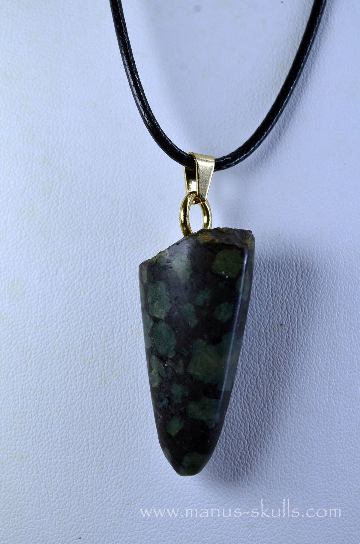 Lakelandite Tooth Pendant