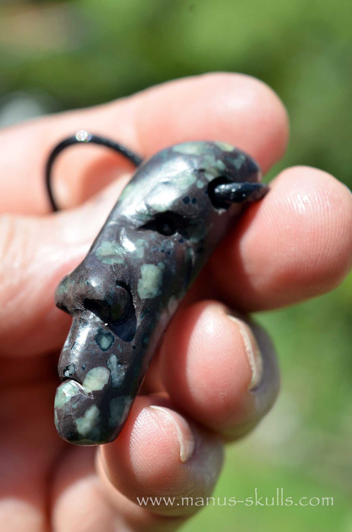 Lakelandite Tribal Pendant