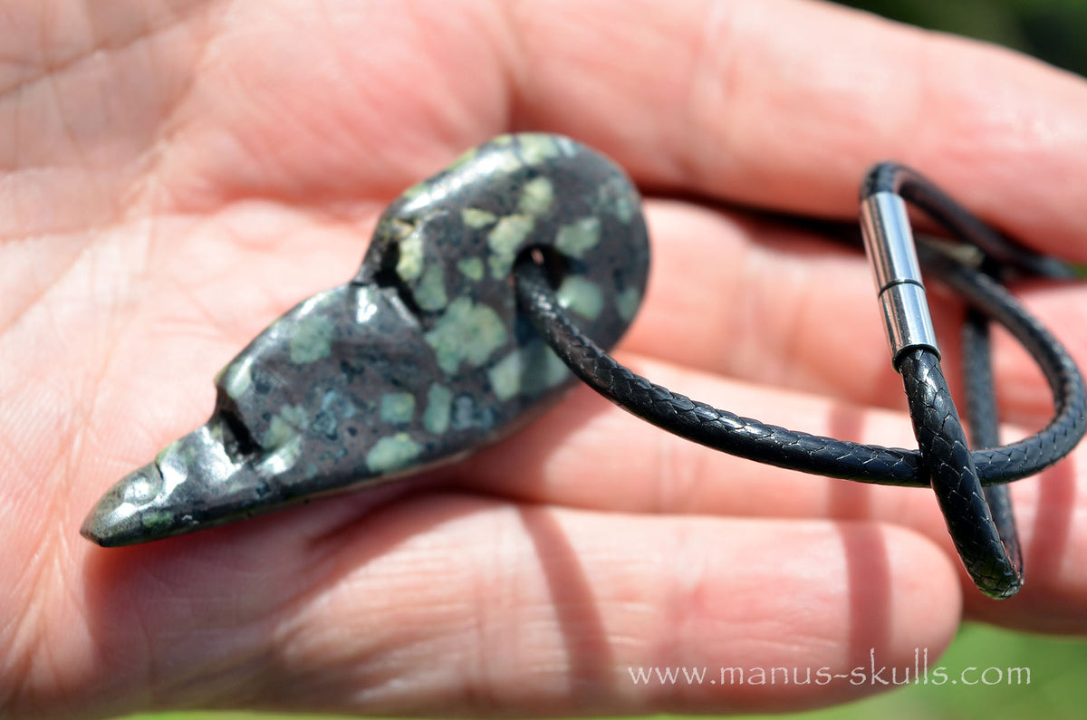 Lakelandite Tribal Pendant