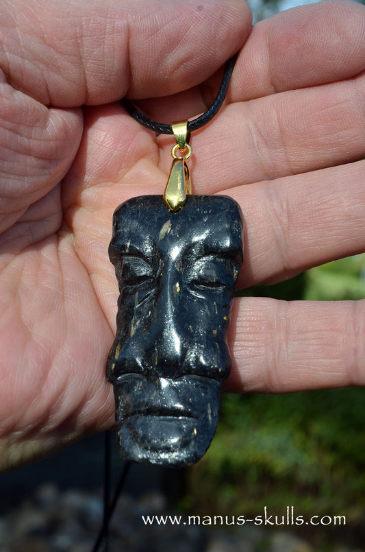 Nuummite Tribal Pendant