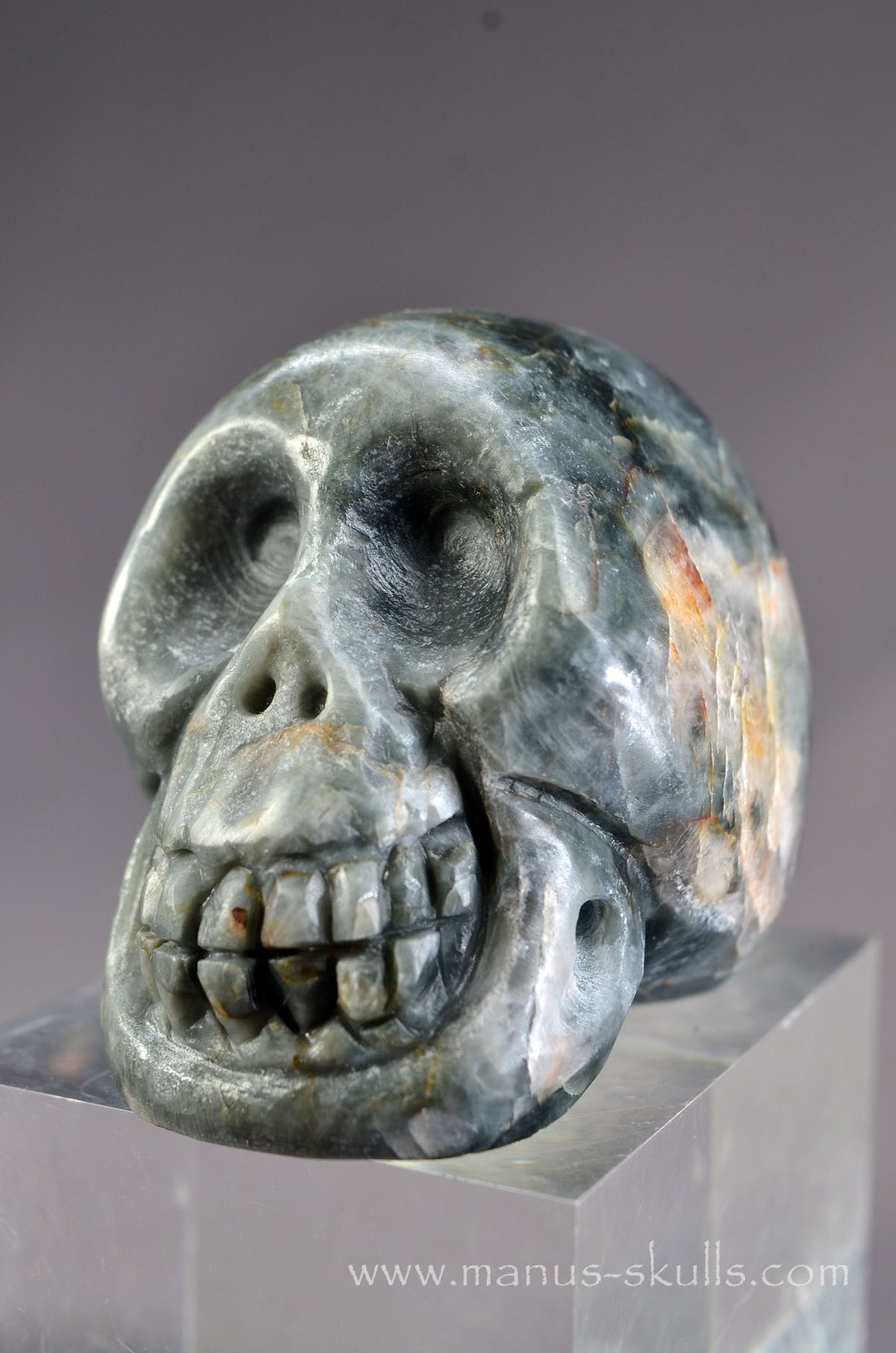 Eagle Eye Quartz Skull