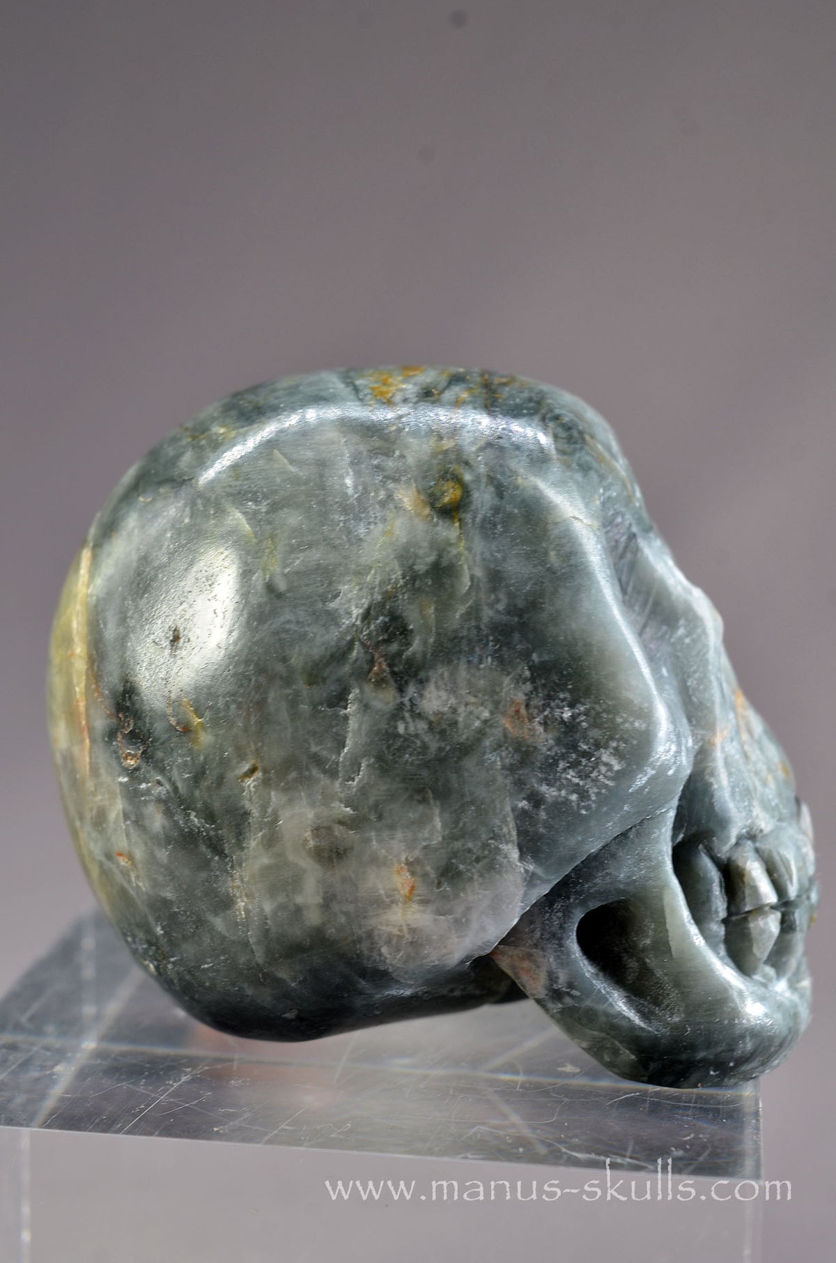 Eagle Eye Quartz Skull