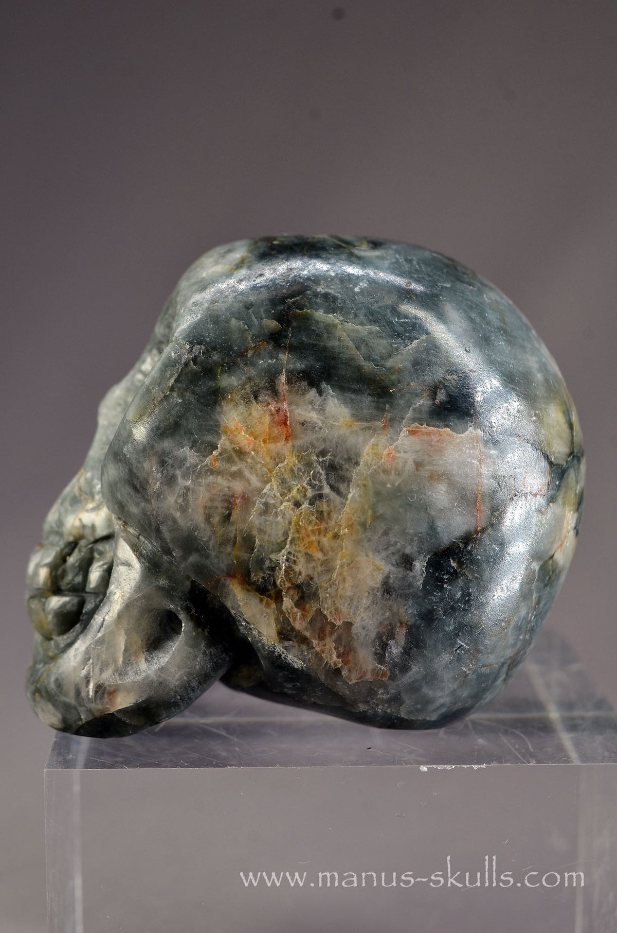 Eagle Eye Quartz Skull