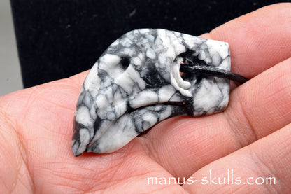 Pinolith Bird Skull Pendant