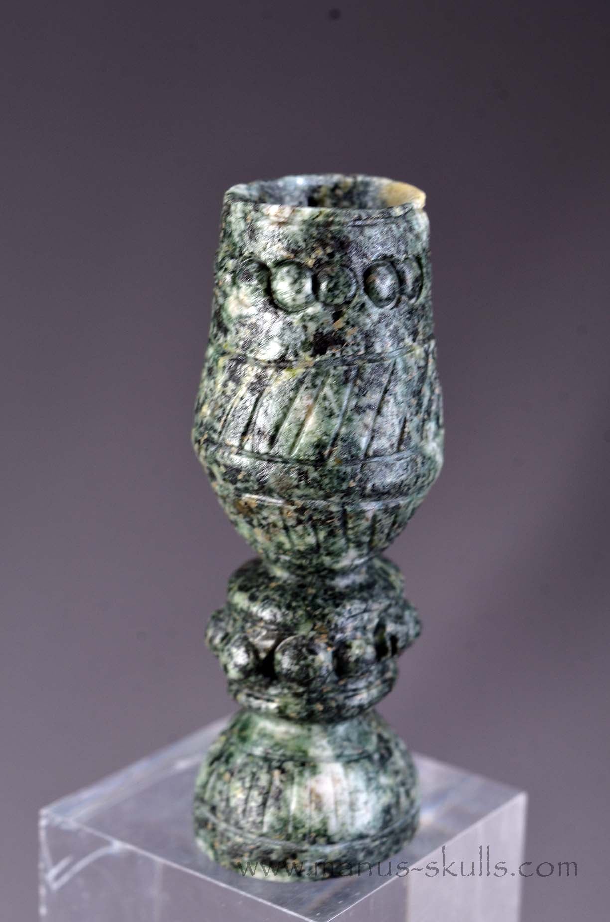 Preseli Bluestone Chalice ~ Goblet ~ Cup Tarot ~ Holy Grail  (6,8 cm)