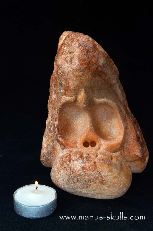 Manus skulls unique Crystal Carvings handmade skulls dragons pendants preseli bluestone tribals spiritual meaning wand Unicorn .. Steatite Evolian 2026