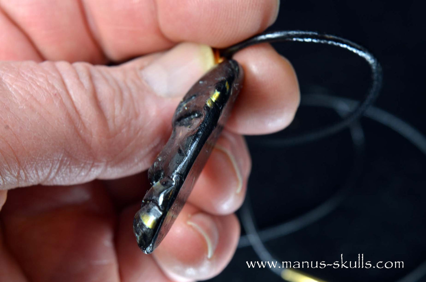 Nuummite Tribal Pendant