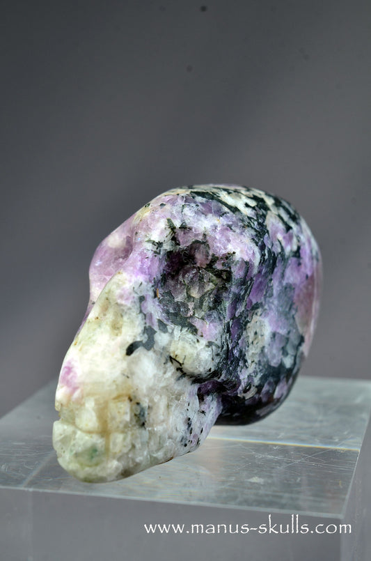 Extremely Rare Greenland Hackmanite Skull