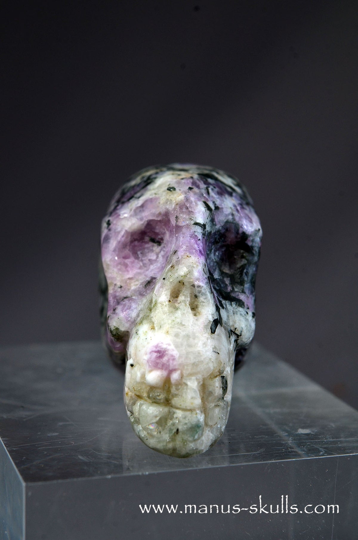 Extremely Rare Greenland Hackmanite Skull
