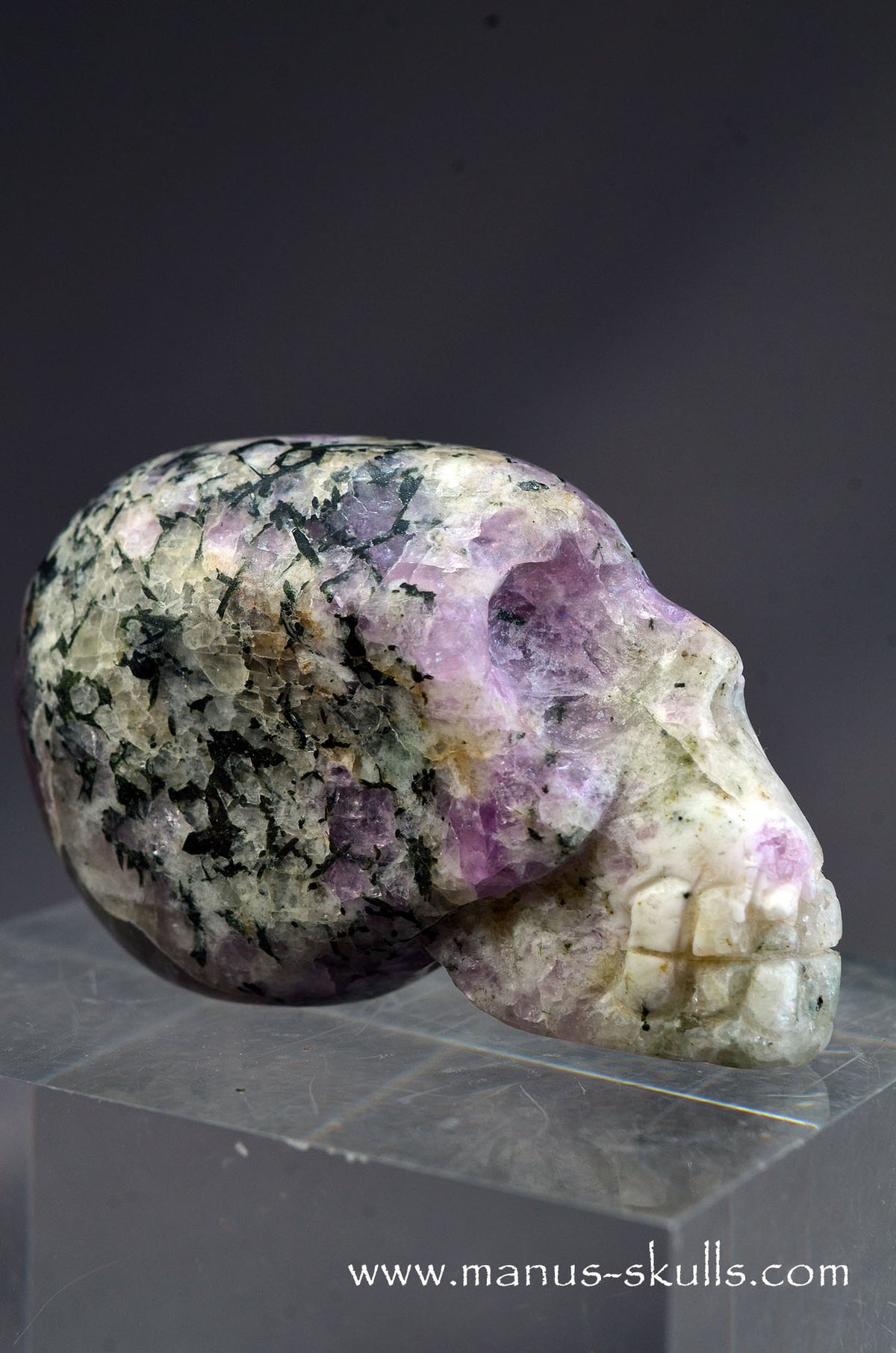 Extremely Rare Greenland Hackmanite Skull