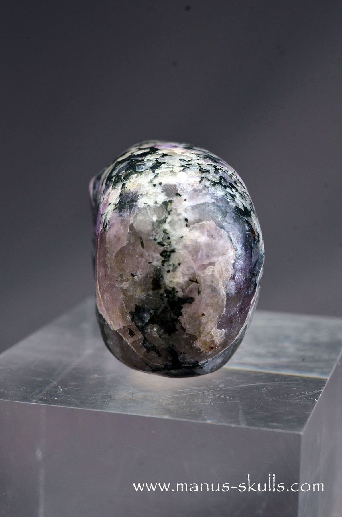 Extremely Rare Greenland Hackmanite Skull