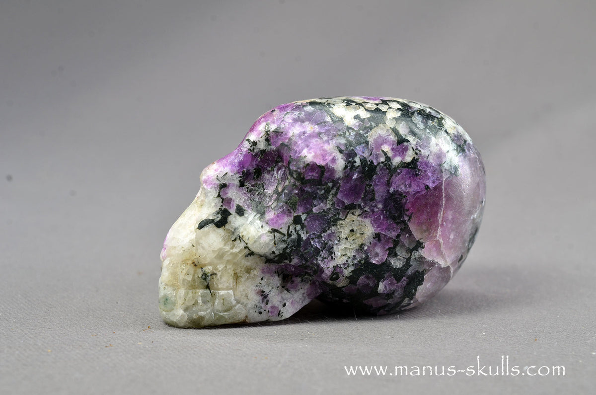 Extremely Rare Greenland Hackmanite Skull
