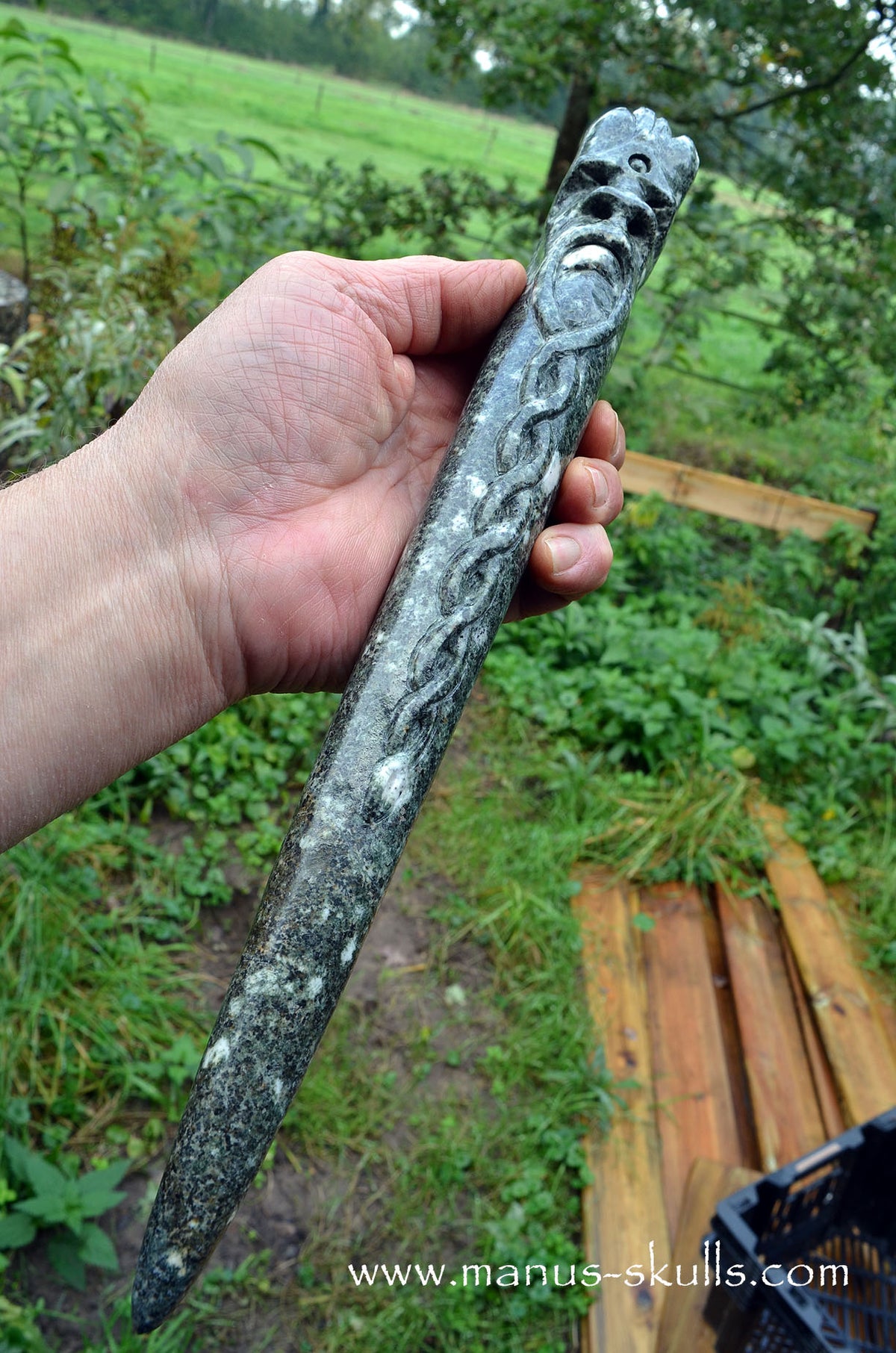 Manus skulls Evolians Dragolians unique Crystal Carvings handmade skulls dragons pendants preseli bluestone tribals spiritual meaning wand Unicorn .. 