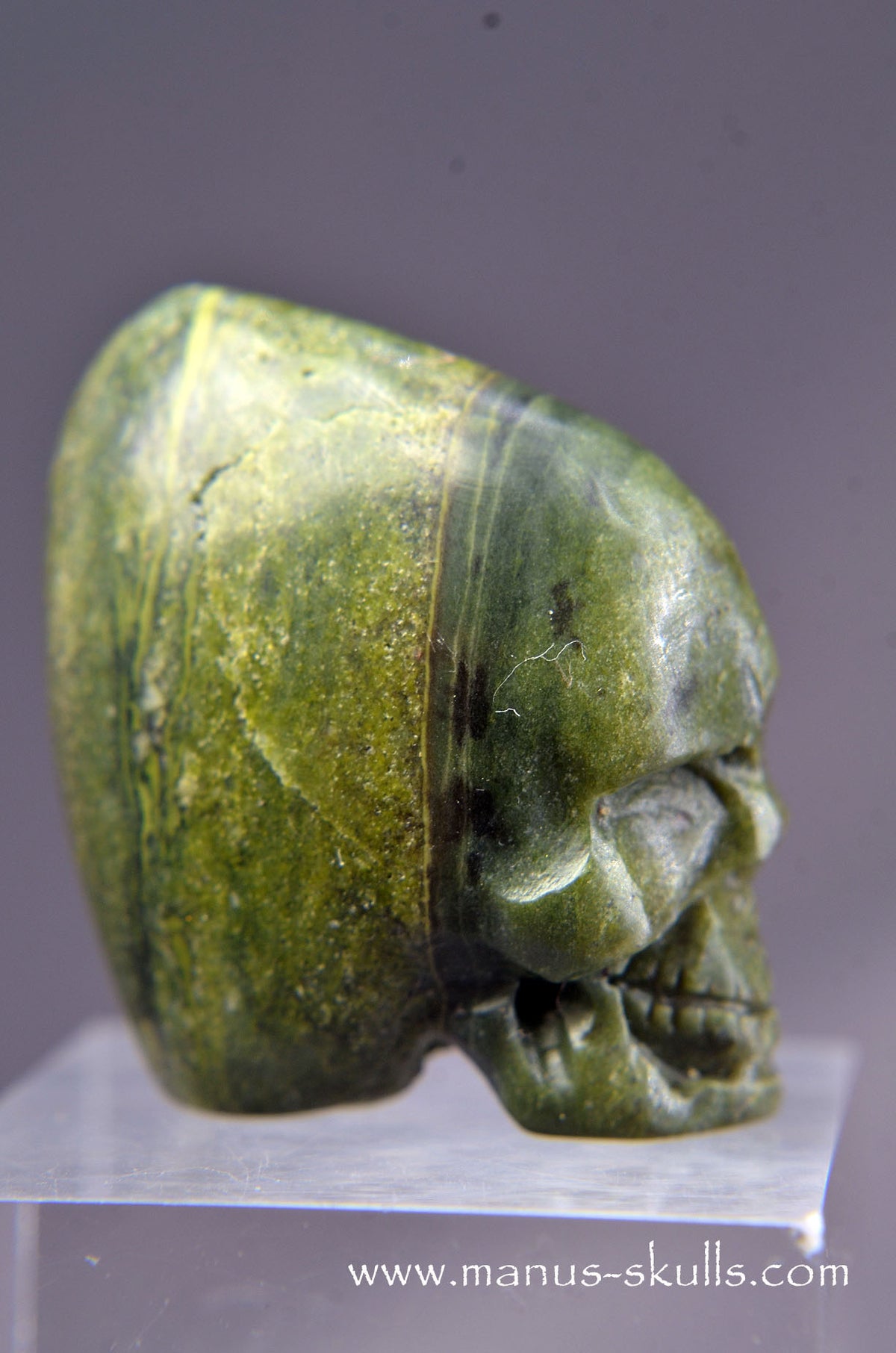 Greenlandite Miniature Skull
