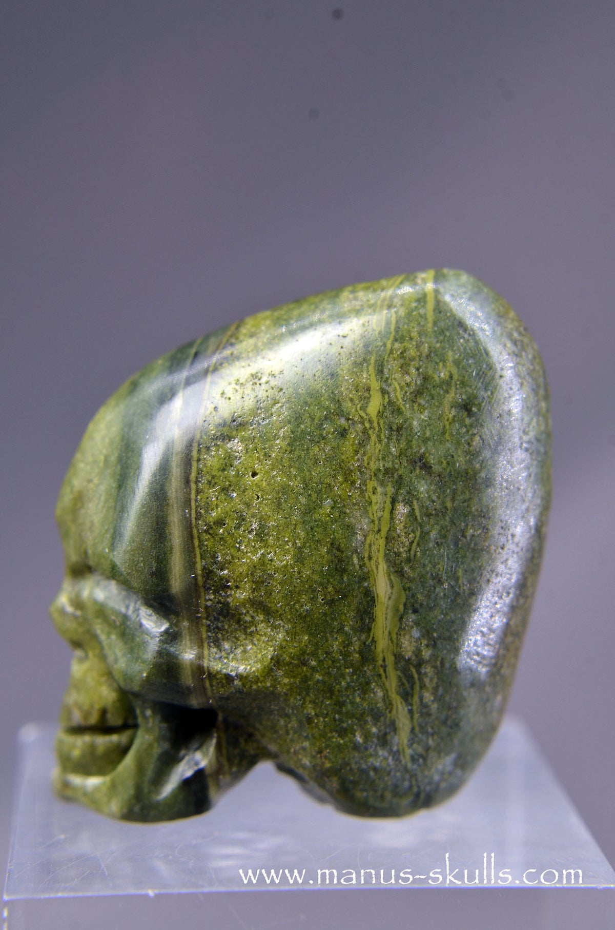 Greenlandite Miniature Skull