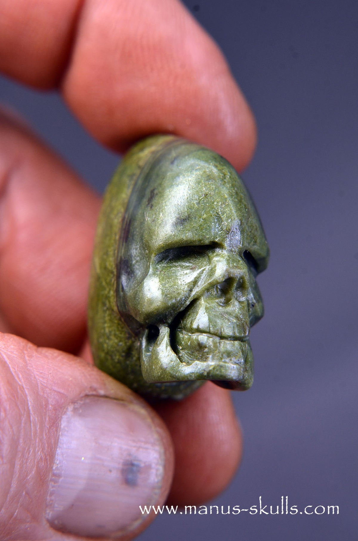 Greenlandite Miniature Skull