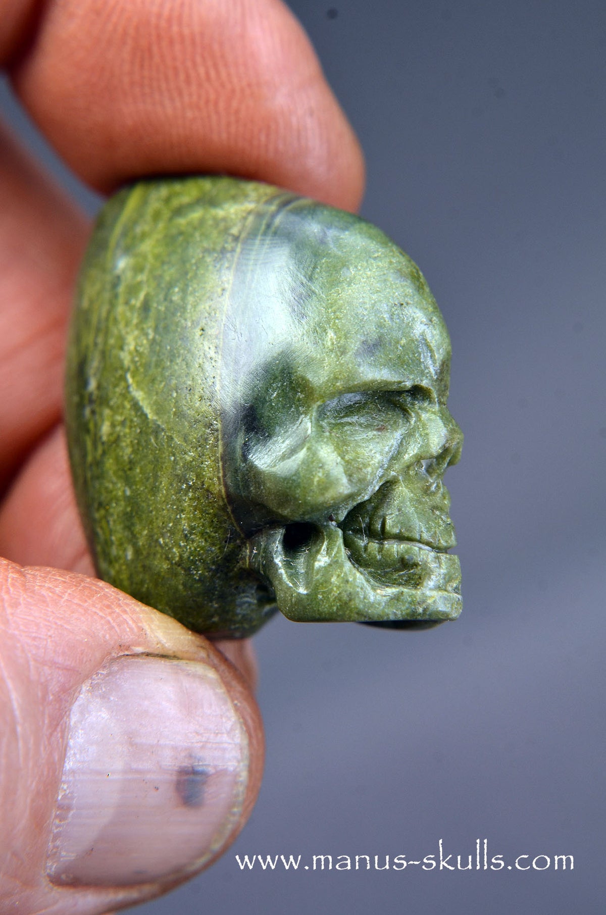 Greenlandite Miniature Skull