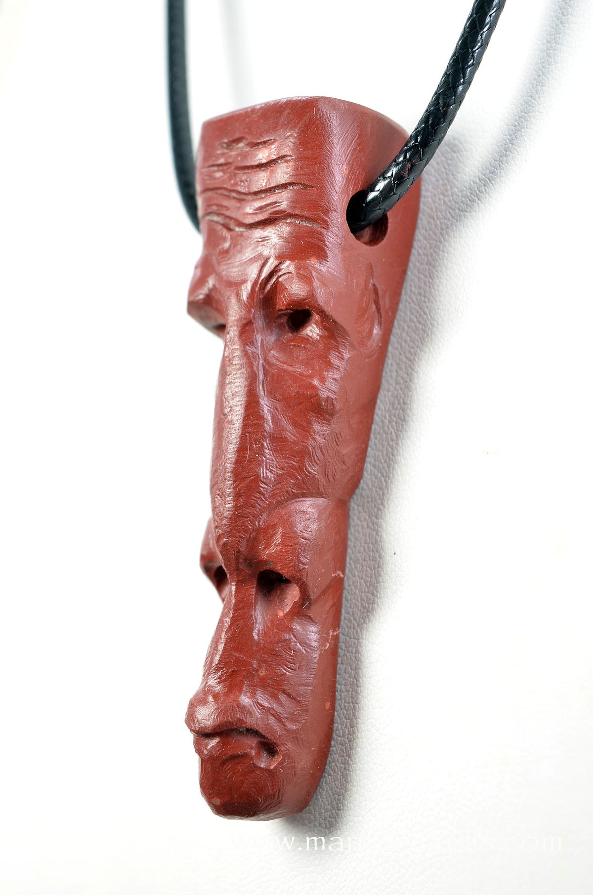 Catlinite Ancient Tribal Elder Pendant