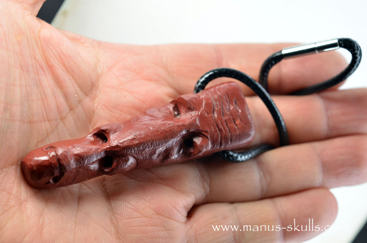 Catlinite Ancient Tribal Elder Pendant