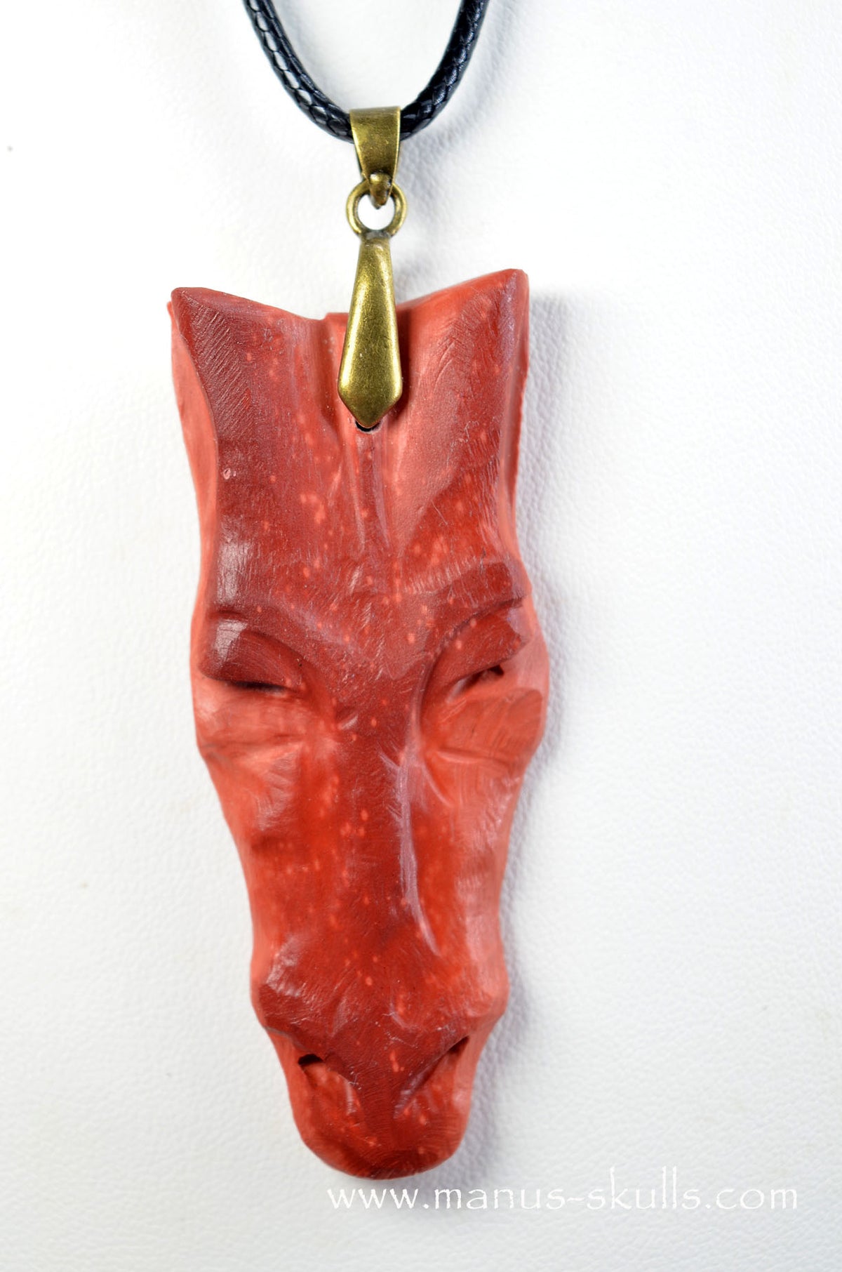 Catlinite Deer Spirit Pendant