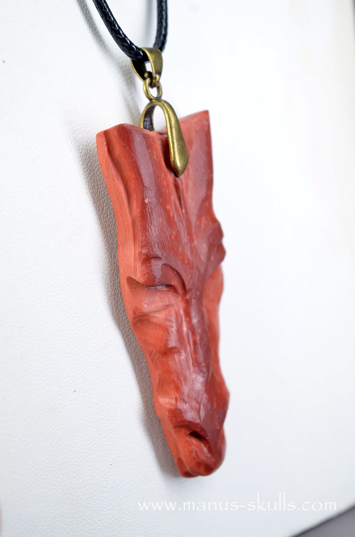 Catlinite Deer Spirit Pendant