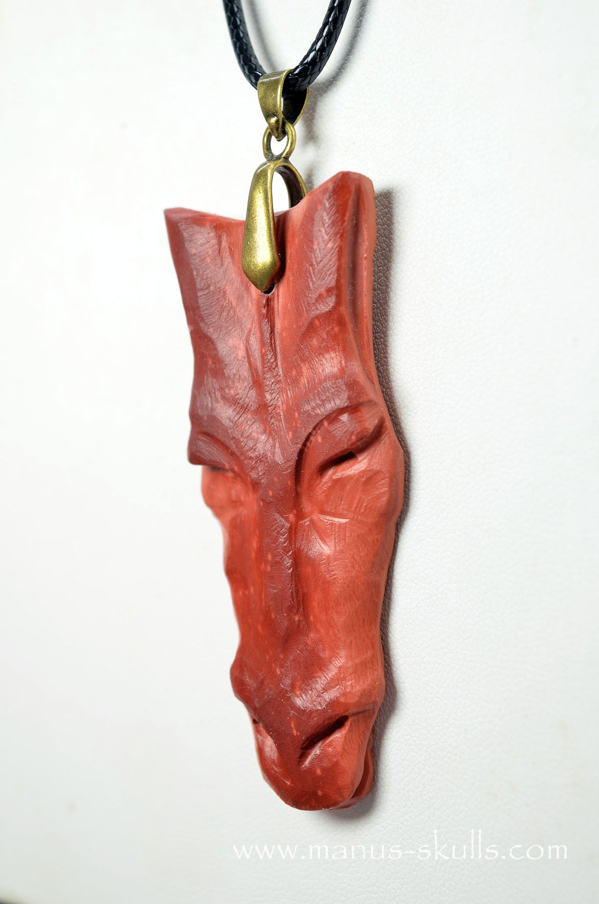 Catlinite Deer Spirit Pendant