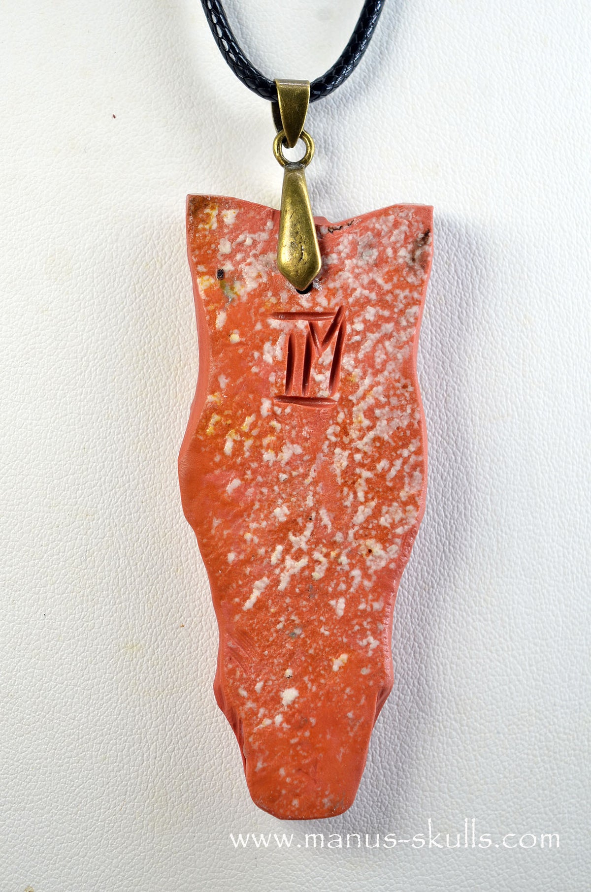 Catlinite Deer Spirit Pendant