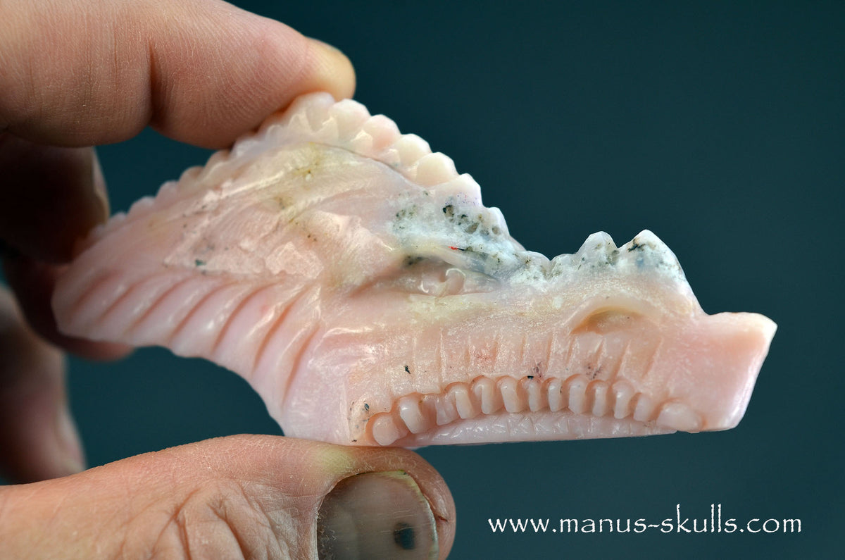 Detailed Pink Peruvian Opal