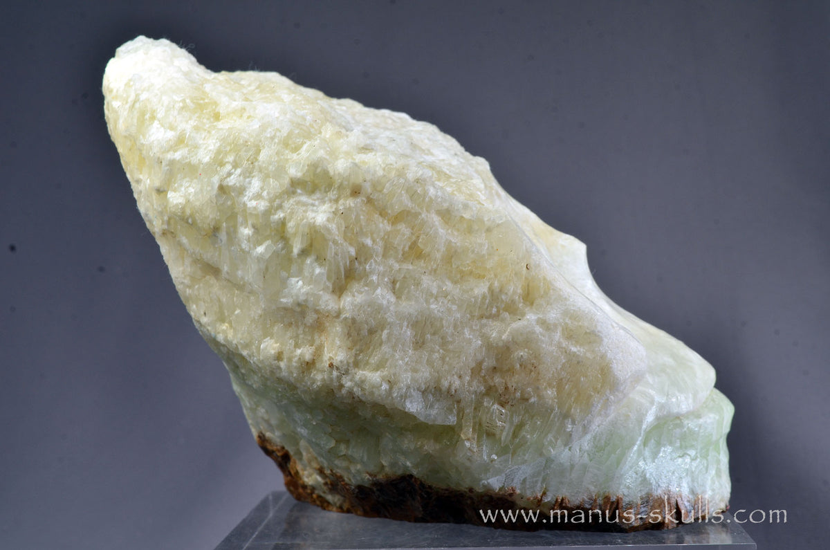 Large Visokalcite Skull Face (7 Minerals from Pyramids of Bosnia-Herzegovina)