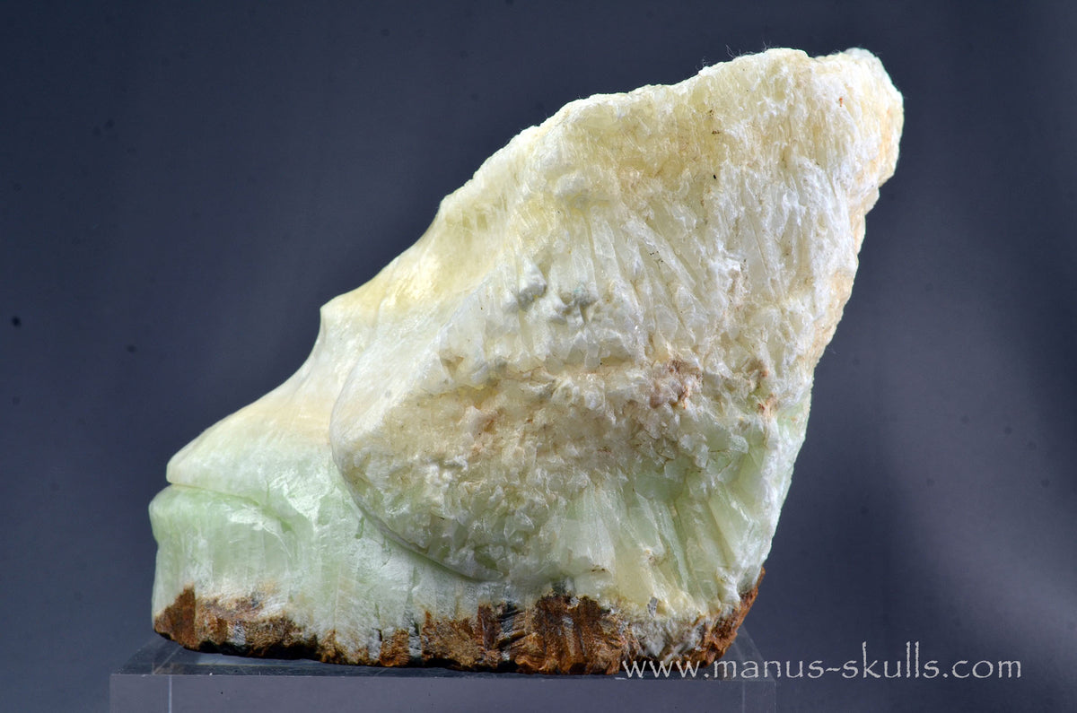 Large Visokalcite Skull Face (7 Minerals from Pyramids of Bosnia-Herzegovina)
